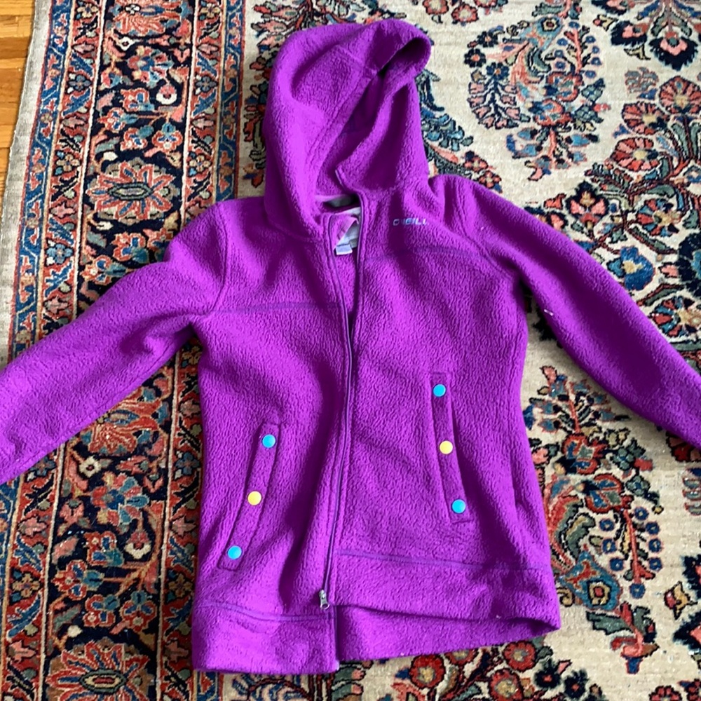 Girls O’Neill purple fleece - size 12
